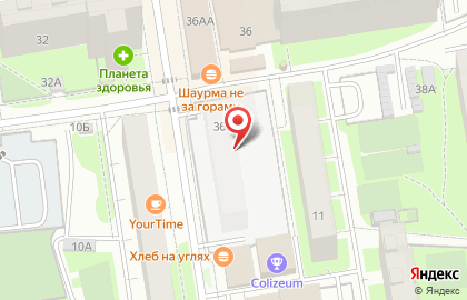 Киоск по продаже рыбы в Дзержинском районе на карте