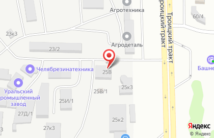 Оптовая фирма Уралтекс на карте