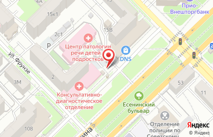 Киоск молочной продукции Амка на улице Горького на карте
