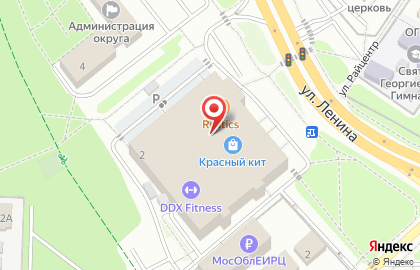 Салон мебели Geniuspark в Красногорске на карте