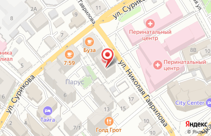 Многопрофильный медицинский центр Добрый Доктор на улице Гаврилова на карте