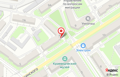 Адвокатская контора в Нижнем Новгороде на карте
