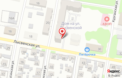 Продовольственный магазин в Куйбышевском районе на карте