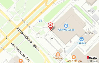 Кафе быстрого питания в Казани на карте