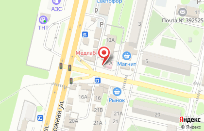 Магазин овощей Тепличное в Северном микрорайоне на карте