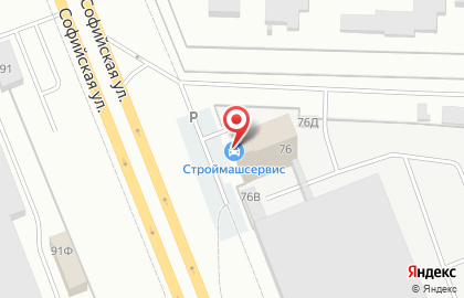 Шиномонтажная мастерская, ООО Трансшина на карте