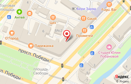 Мак Дак на улице Мира на карте