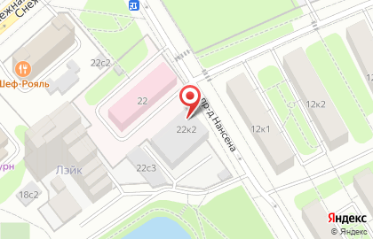 Московские кабельные сети на Снежной улице на карте