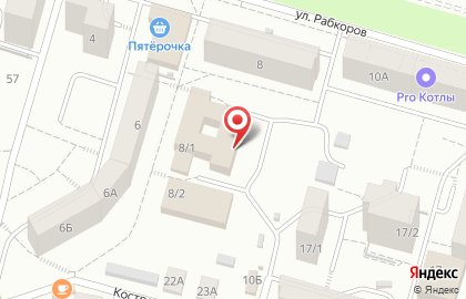 Торгово-розничная компания УфаШинаЛюкс в Кировском районе на карте