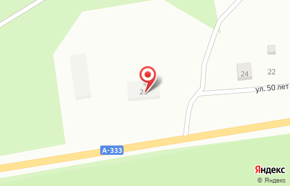 Таможенный пост на улице 50 лет Победы на карте