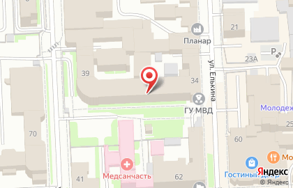 Отдел дознания Управления МВД по Челябинской области на карте