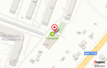 Аптека Горздрав на Московской улице на карте
