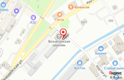 Приход Вознесения Господня на карте