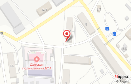 Продовольственный магазин на Олимпийской улице на карте