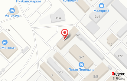 Торговая компания Саморезов на Машиностроительной улице на карте