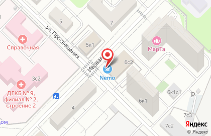 Универсам Fix Price на метро Свиблово на карте