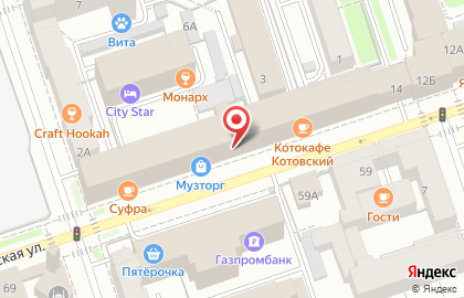 Торгово-сервисная компания КАРЕКС на Монастырской улице на карте