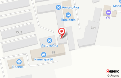 Автокомплекс Центральный на Объездной улице на карте