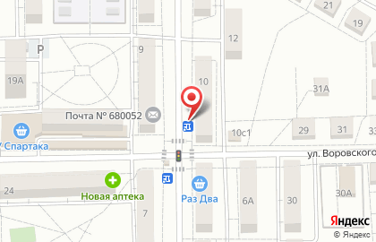 Пекарня Шарлотка Виорд на улице Гагарина на карте