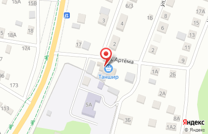 Продовольственный магазин Таншир на карте