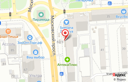 Микрокредитная компания FastMoney в Коминтерновском районе на карте