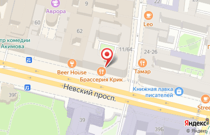 Имидж-студия CAPSULA by Osipov на Невском, 64 на карте