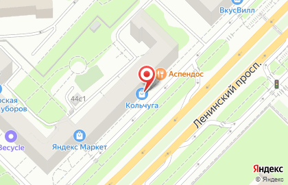 Кольчуга на Ленинском проспекте на карте