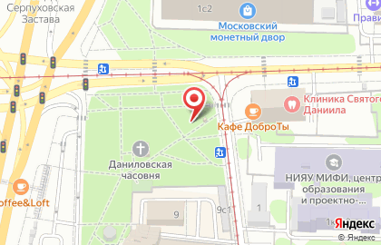 Монастырская выпечка на Тульской на карте