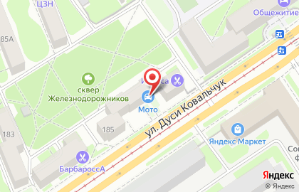 Магазин Мото в Новосибирске на карте