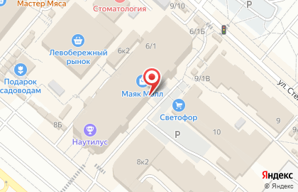 Салон связи Связной на проспекте Комарова на карте