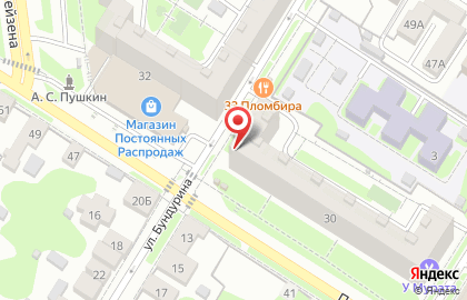Салон красоты J`Adore на Пушкинской улице на карте