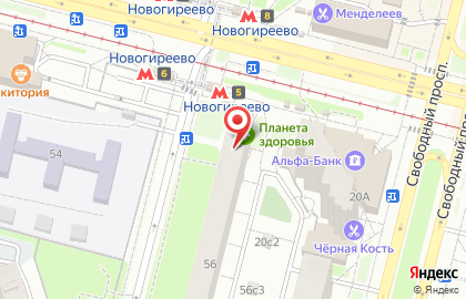 Туристическое агентство ANEX Tour на Зелёном проспекте на карте