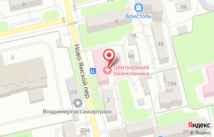Киоск по продаже хлебобулочных изделий во Владимире на карте
