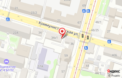 Компания Цветкоff на Коммунистической улице на карте