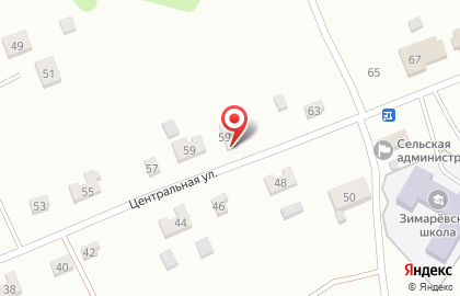 Продуктовый магазин в Барнауле на карте