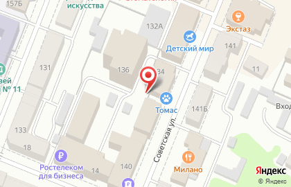 Добродел на Советской улице на карте