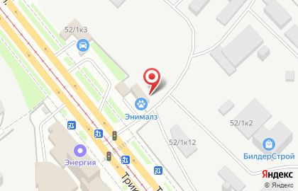 Торгово-производственная компания Профмастер на Трикотажной улице на карте