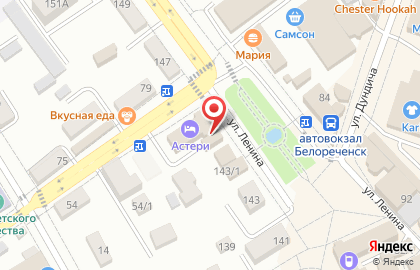 Служба доставки DPD на улице Ленина на карте