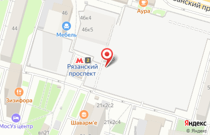 Оптовая фирма Чайные традиции на Рязанском проспекте на карте
