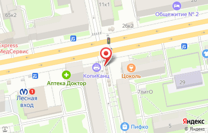 Киоск по продаже овощей на карте