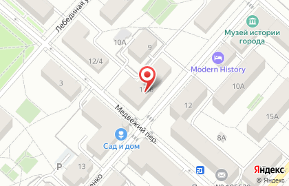 Гармония в Медвежьем переулке на карте