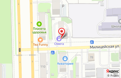 Компания Техокруг на Милицейской улице на карте