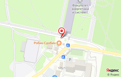 Кафе быстрого питания Робин Сдобин на Московском проспекте, 179 киоск на карте