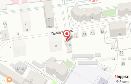Автостоянка в Чите на карте