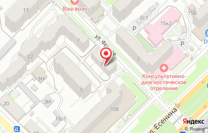 Продуктовый магазин Алтынъ на улице Фрунзе на карте