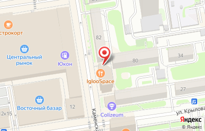 Дом детского творчества Центральный в Центральном районе на карте