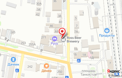 Магазин разливного пива Ross Beer Brewery на карте