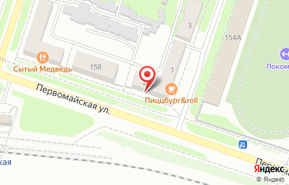 Агентство недвижимости Жилфонд в Первомайском районе на карте