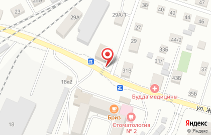 Интернет-магазин Sportcity74.ru на улице Жердева на карте
