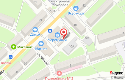 Киоск по продаже овощей и фруктов на улице Маршала Жукова на карте